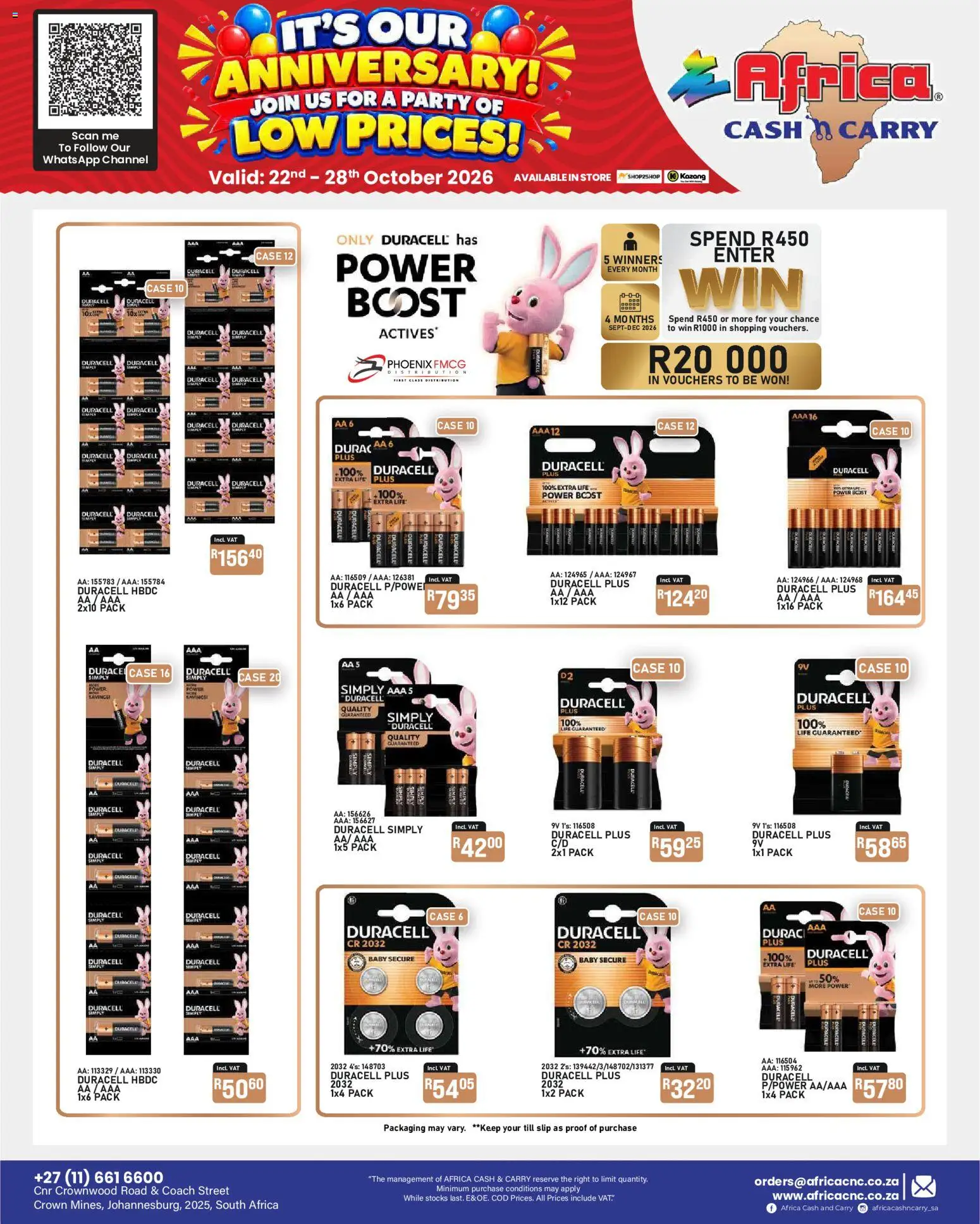 New Africa Cash & Carry catalogue – valid from 22/10/2026 | Page: 123