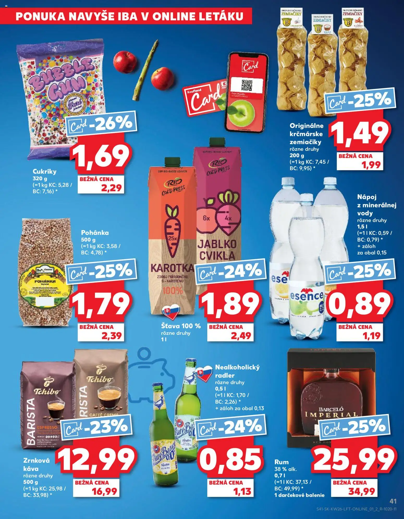 Kaufland SK akciós ujság - amely érvényes a következő dátumtól: 2026.06.25. | Oldal: 41