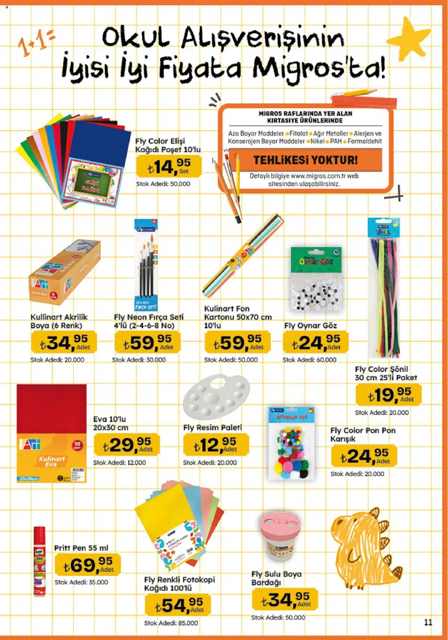 Migros Katalog - 5M Migroskop Dijital - 20 Ağustos 2026 tarihinden itibaren geçerlidir | Sayfa: 134 | Ürünler: Fırça, Sulu boya