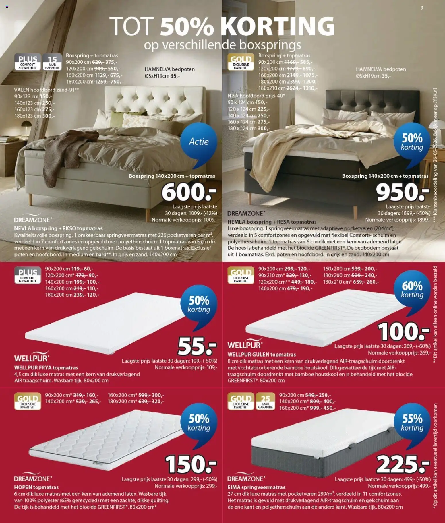{H1} | Pagina: 9 | Producten: Kan, Schuim, Matras, Houtskool