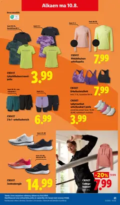 Lidl-mainoslehti voimassa 06/08/2026 alkaen | Sivu: 29