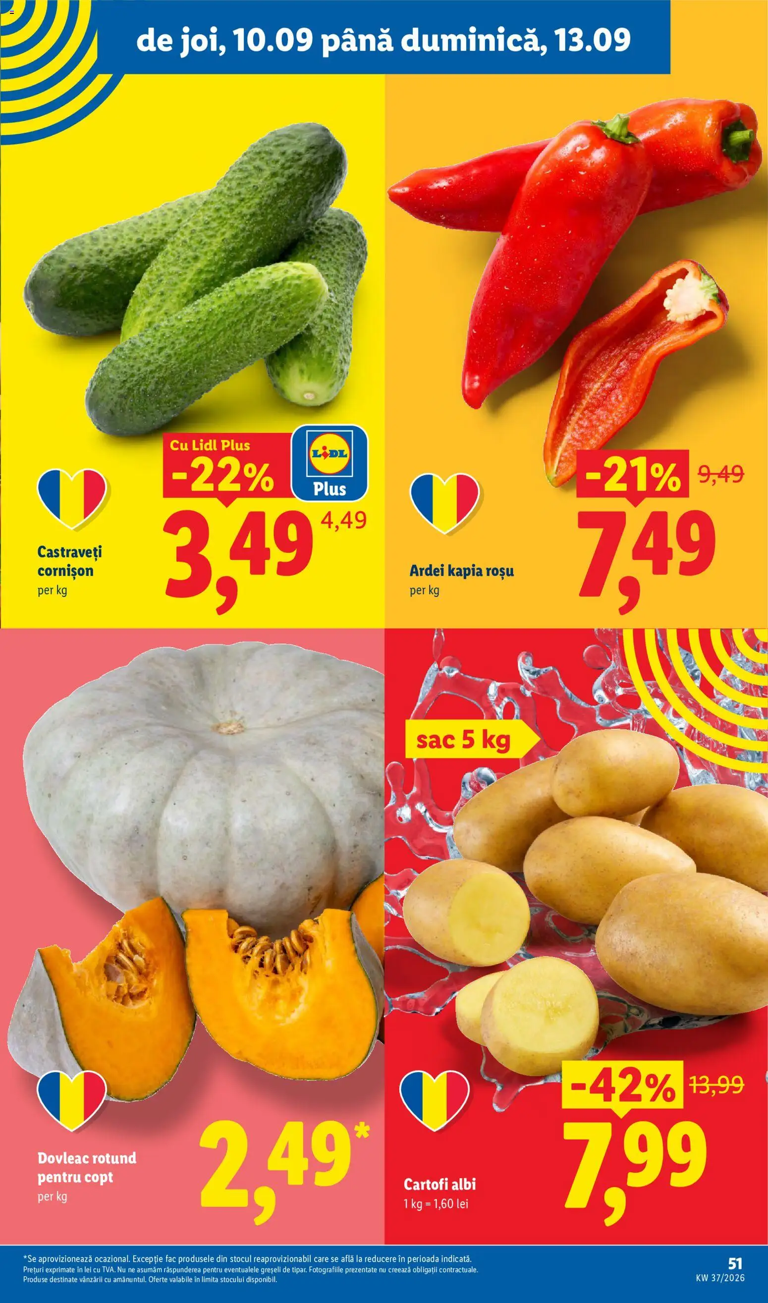 Noul catalog Lidl – valabil de la 07.09.2026 | Pagină: 51