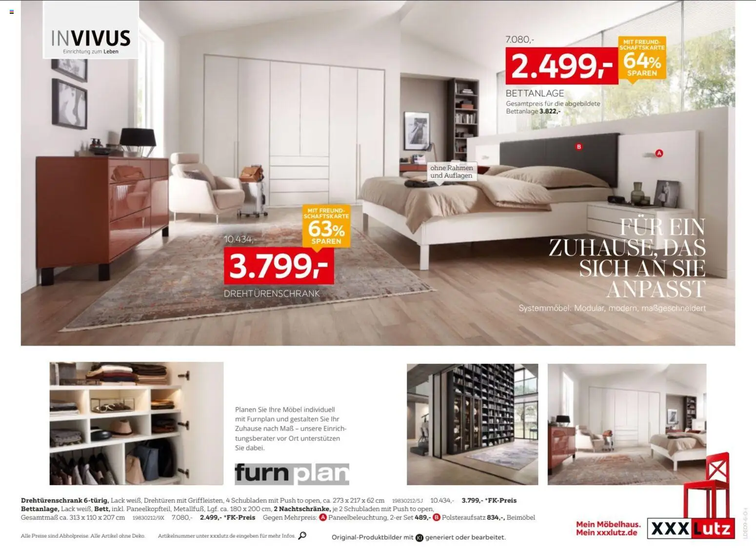 XXXLutz INVIVUS Spezial – gültig ab 29.08.2026 | Seite: 11 | Produkte: Drehtürenschrank