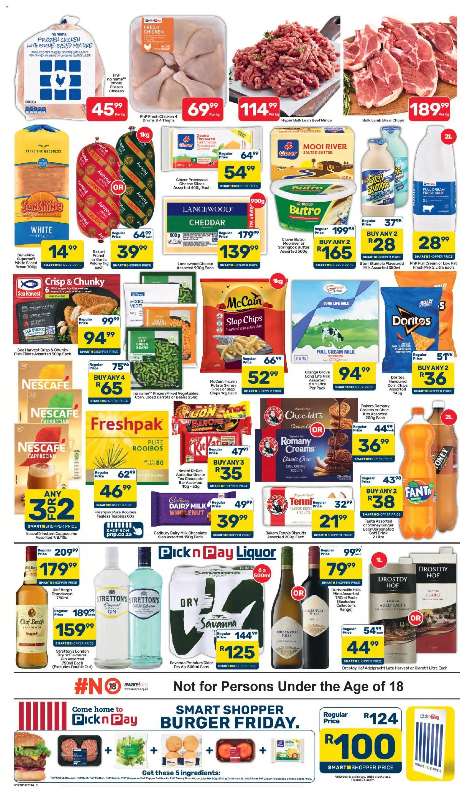 New Pick n Pay catalogue – valid from 07/10/2026 | Page: 2 | Products: Beans, Cheese, Stoney, Cookies