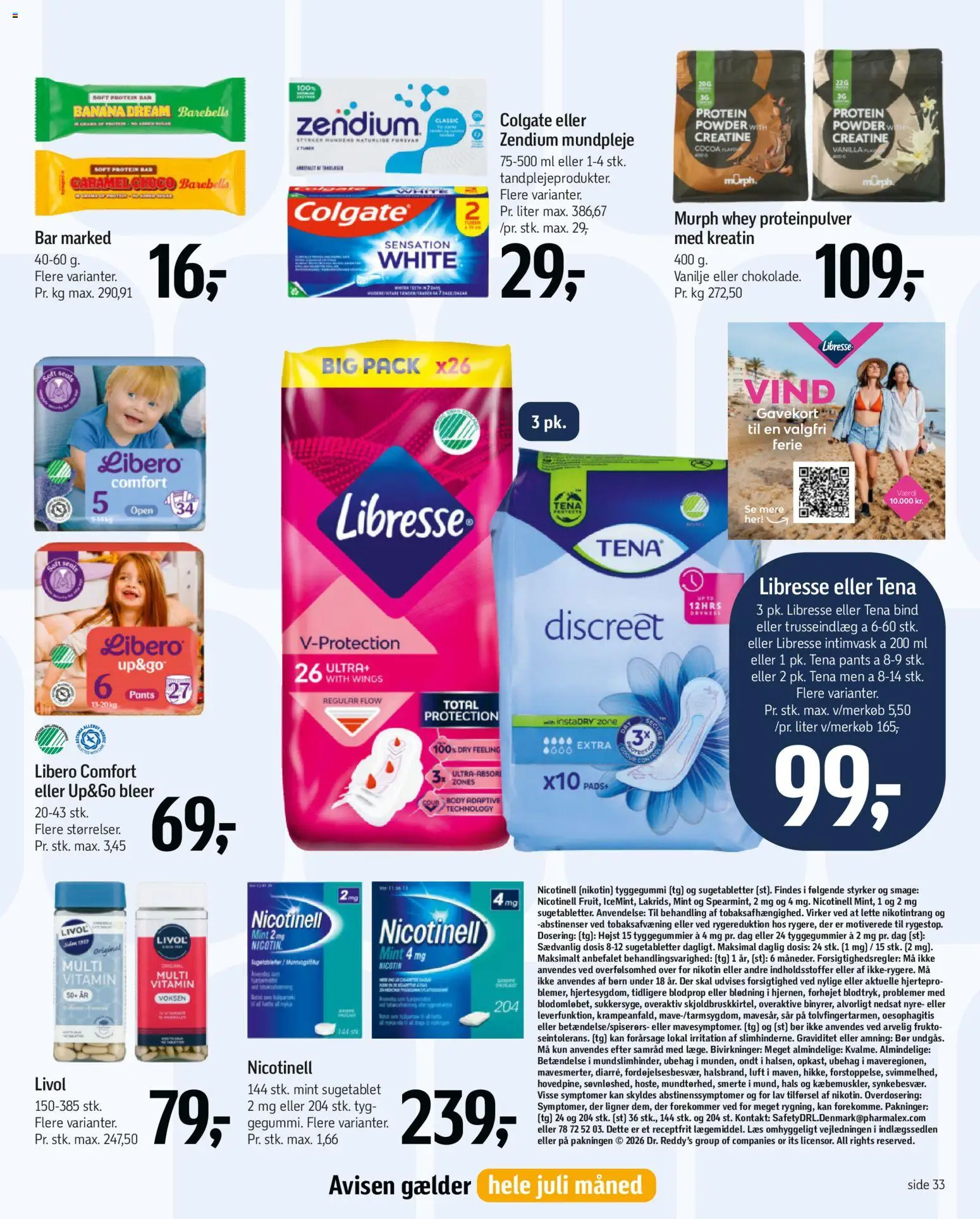Føtex tilbudsavis – gyldig fra 26/06/2026 | Side: 46 | Produkter: Tyggegummi, Vanilje
