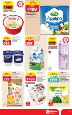 Auchan Szupermarket akciós újság - amely érvényes a következő dátumtól: 2026.07.16. | Oldal: 7