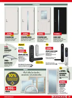 Bauhaus erbjudanden - Förhandsvisning av reklamblad från butik Bauhaus aktuell från 01.05.2026 | Sida: 21