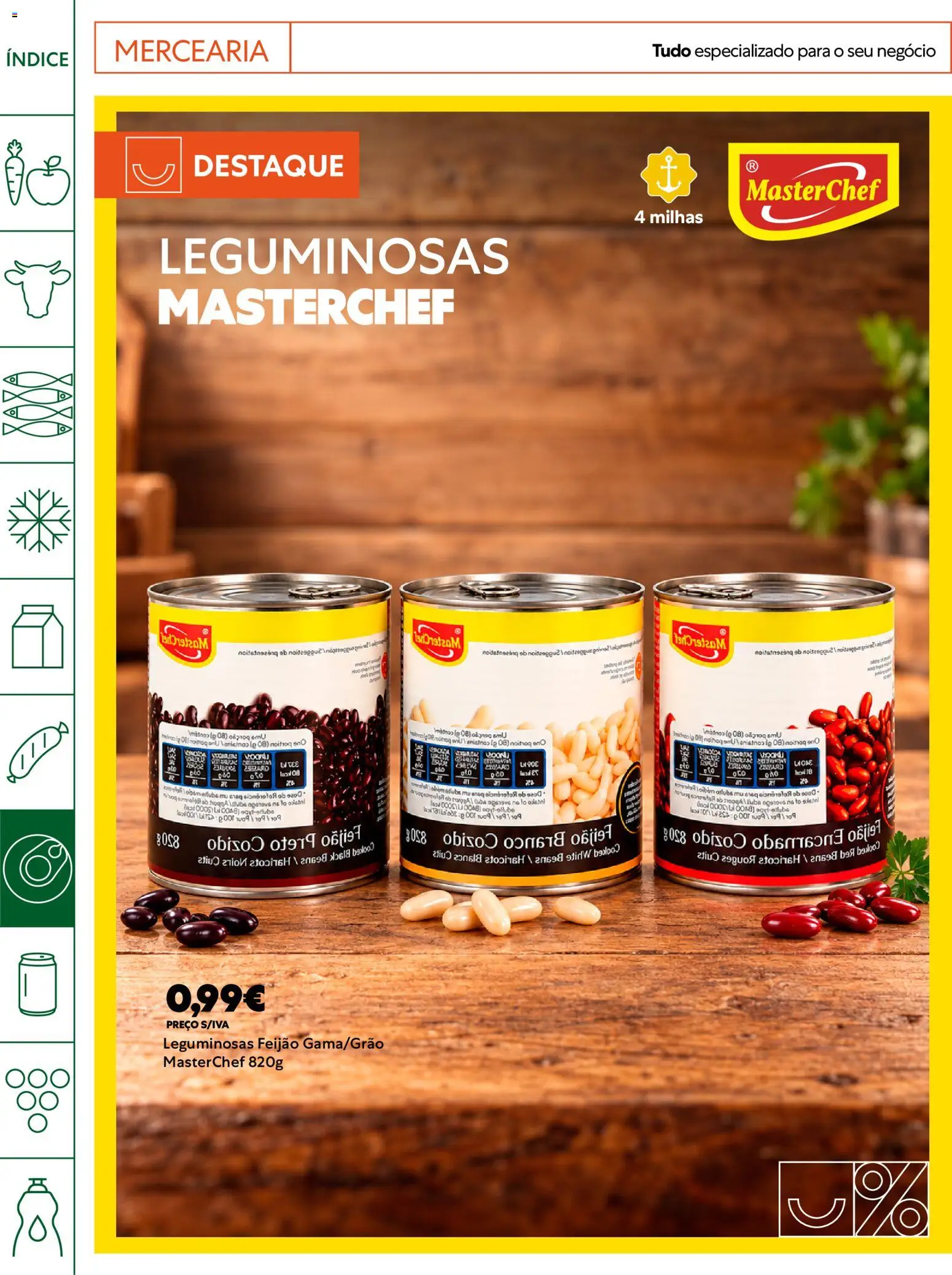 Recheio Horeca Madeira │ válido de 29/09/2026 | Página: 14 | Produtos: Leguminosas, Mercearia, Feijão