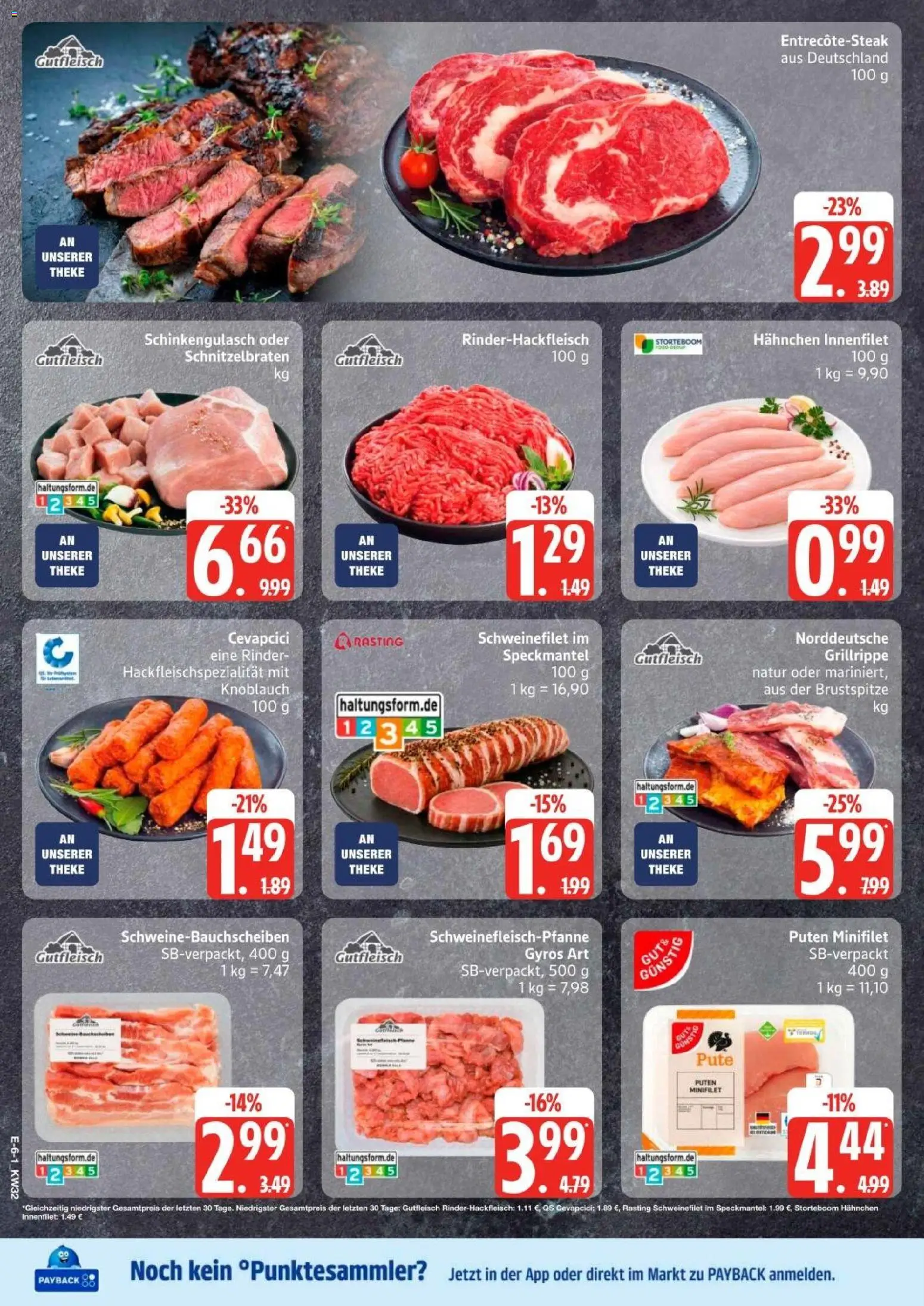 Edeka Prospekt Hamburg – gültig ab 03.08.2026 | Seite: 7 | Produkte: Hahnchen, Theke, Schweinefilet, Knoblauch