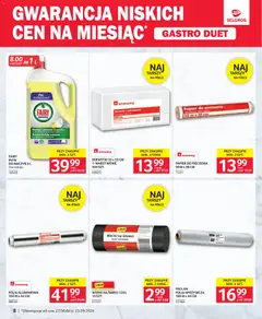 Pogląd oferty "Selgros cash&carry gazetka - Duet" - ważna od 27.08.2026 | Strona: 8 | Produkty: Top, Folia, Fairy, Serwetki