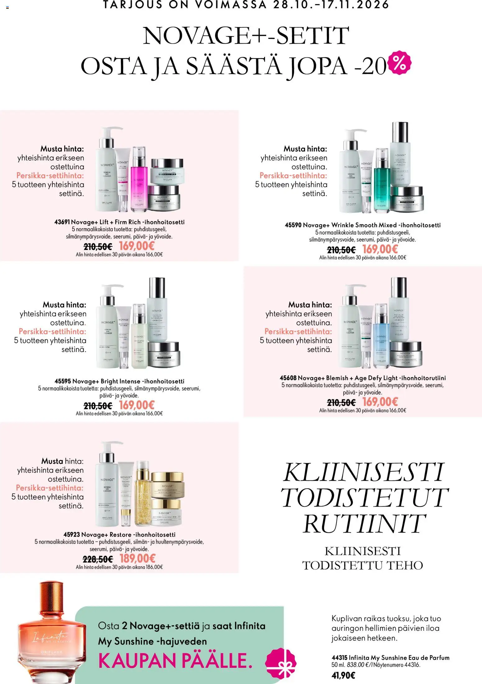 Oriflame Jakson 15 parhaat tarjoukset – voimassa 28/10/2026 alkaen | Sivu: 9