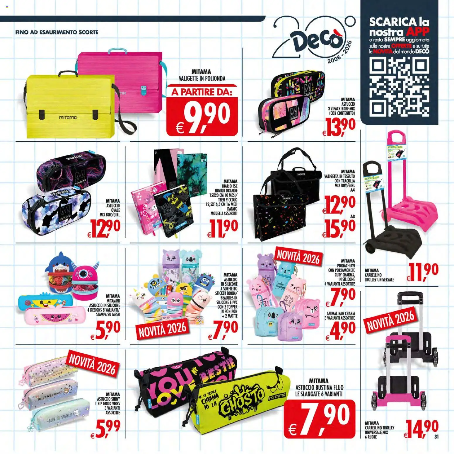 Volantino Decò del 21/08/2026 | Pagina: 41 | Prodotti: Astuccio, Silicone, Stampa, Trolley
