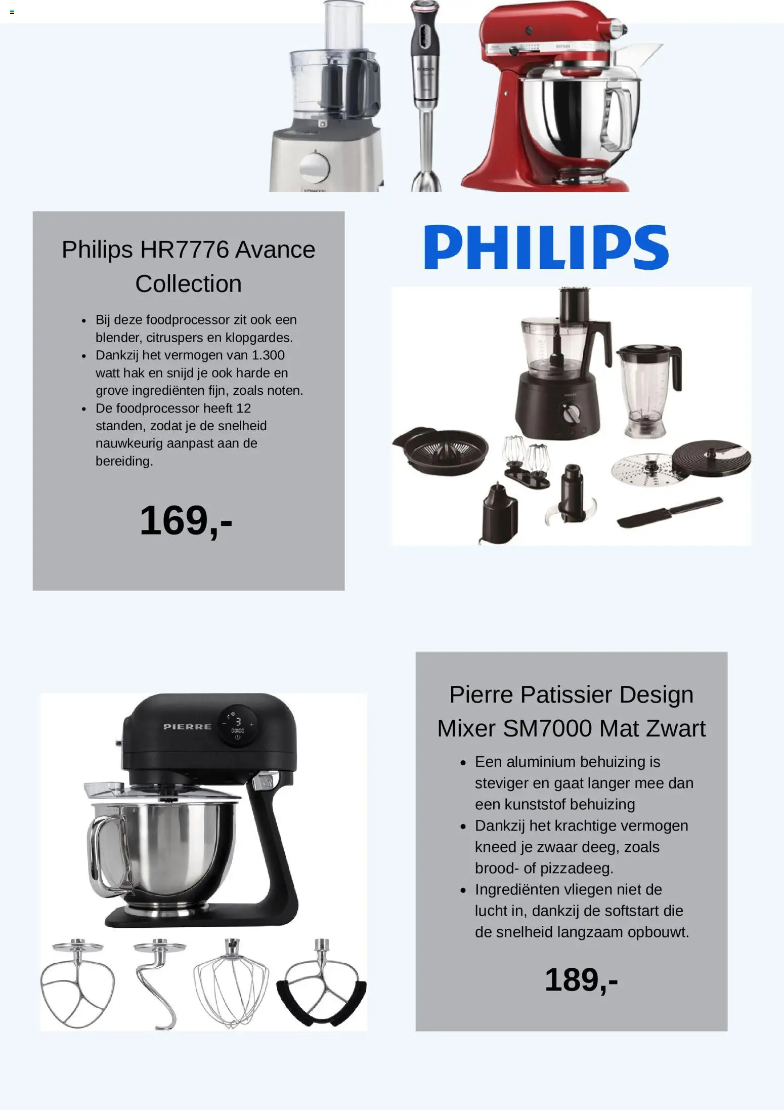{H1} | Pagina: 2 | Producten: Brood, Behuizing, Citrompótló tabletta, Mixer