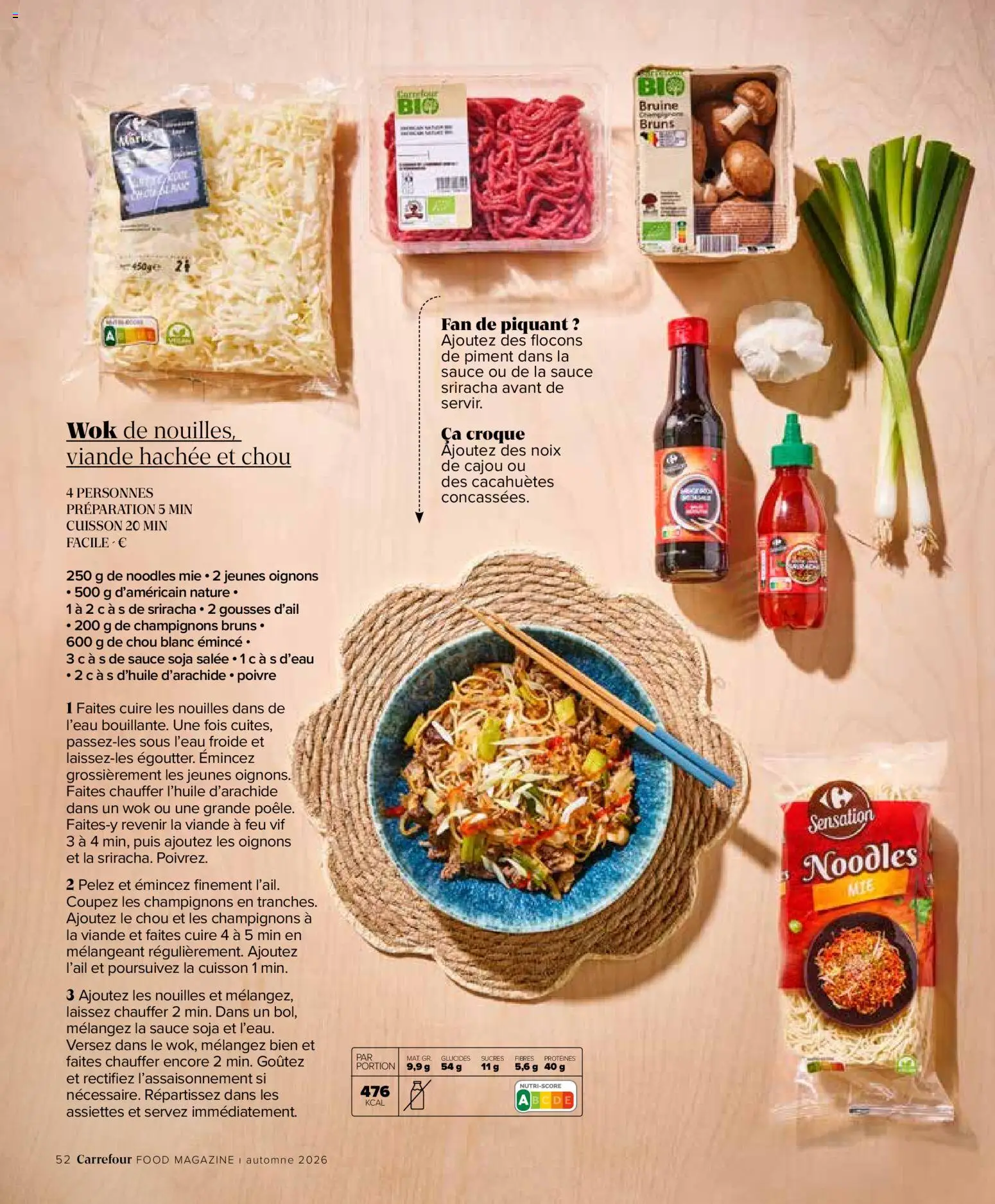 {H1} | Pagina: 52 | Producten: La, Champignons