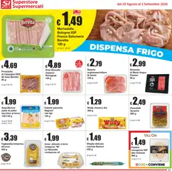 Anteprima del volantino Sì con Te volantino Superstore, Supermercati valido a partire dal 20/08/2026 | Pagina: 11 | Prodotti: Uova, Pollo, Bresaola, Piadina
