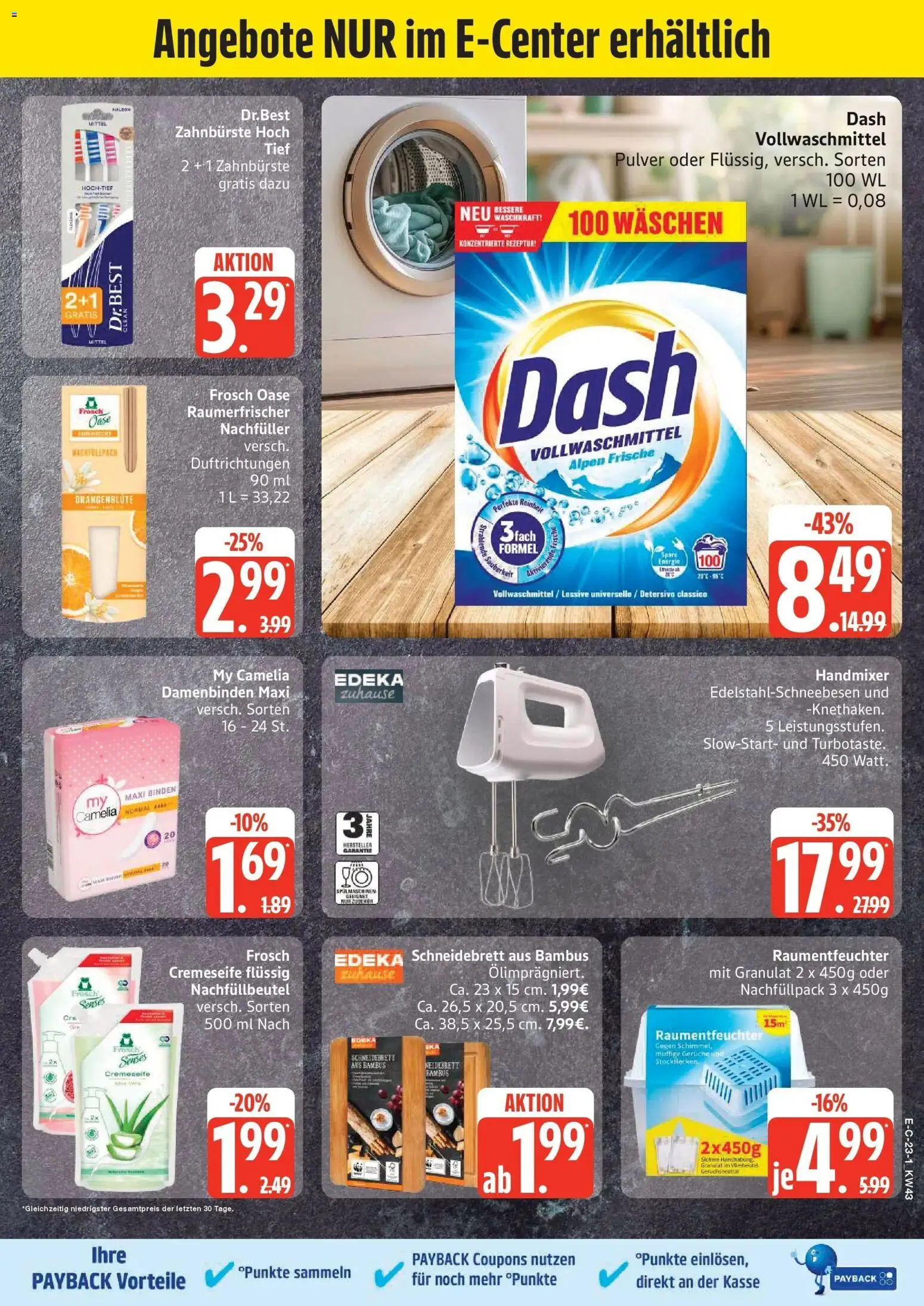 Edeka Prospekt Reinbek (ab 19.10.2026) » Angebote Online | Seite: 31 | Produkte: Handmixer, Zahnbürste