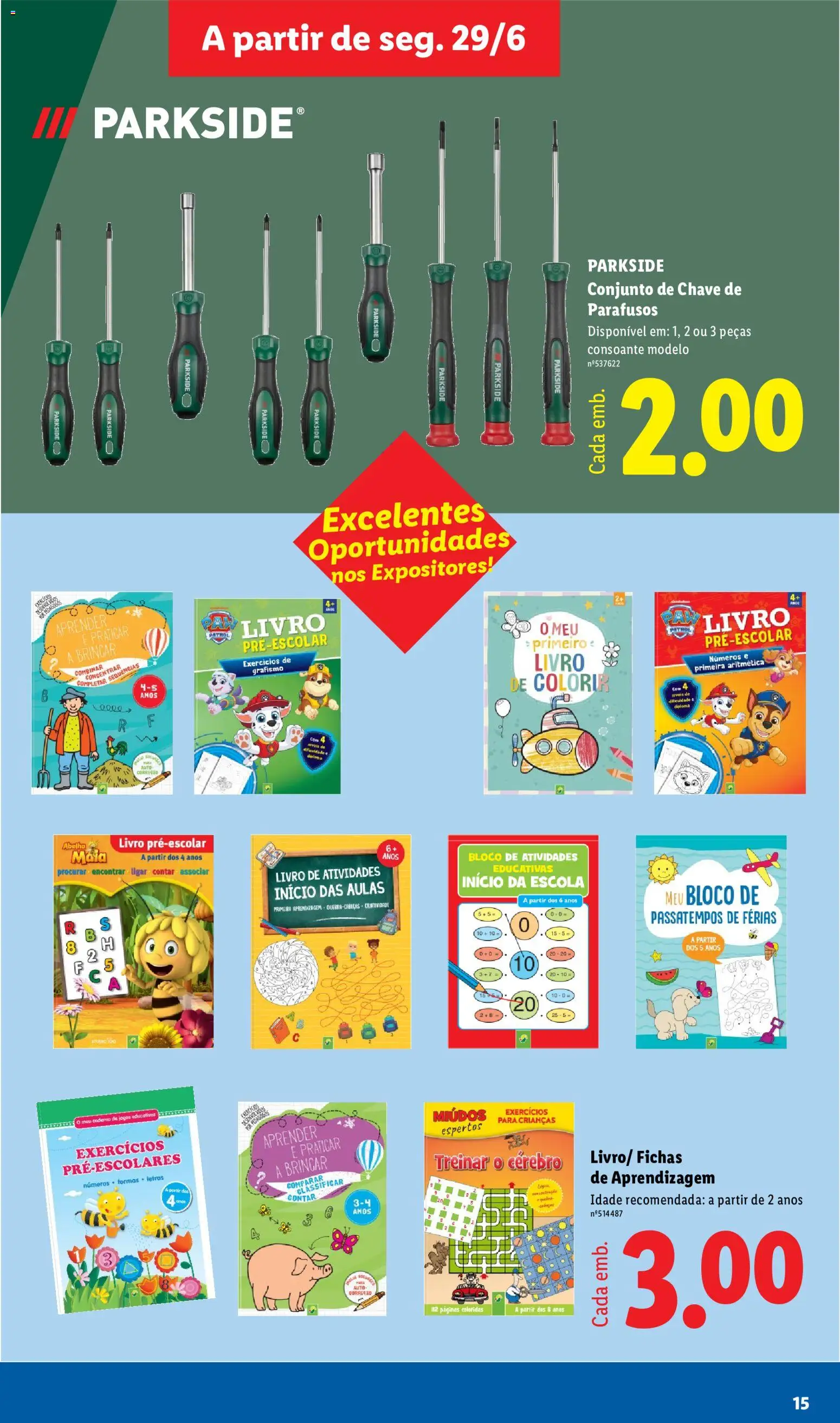 Lidl Novidades │ válido de 29/06/2026 | Página: 15 | Produtos: Jogos