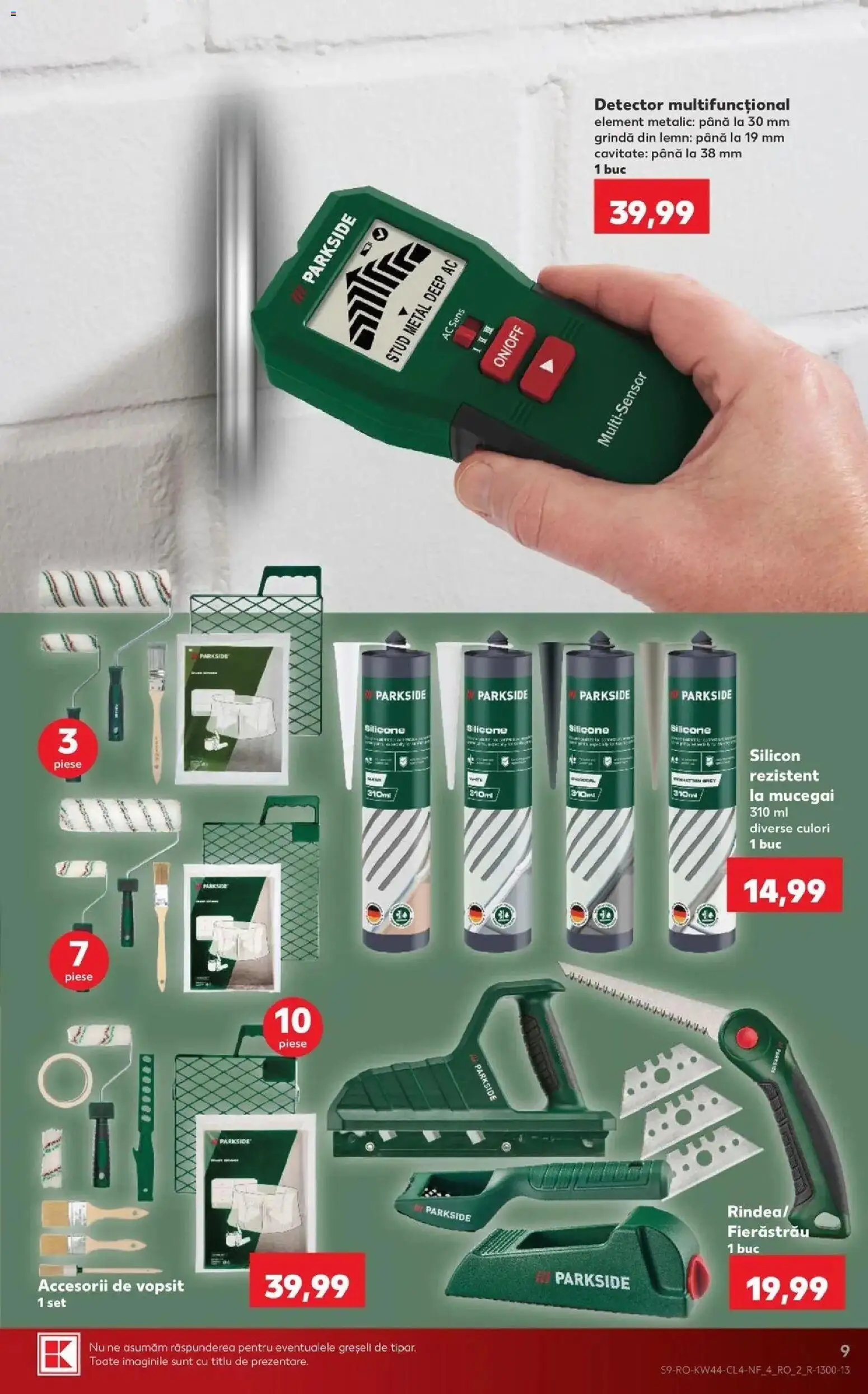Kaufland Galați 28.10.2026 - Revista si Oferta | Pagină: 9 | Produse: Grey, Parkside