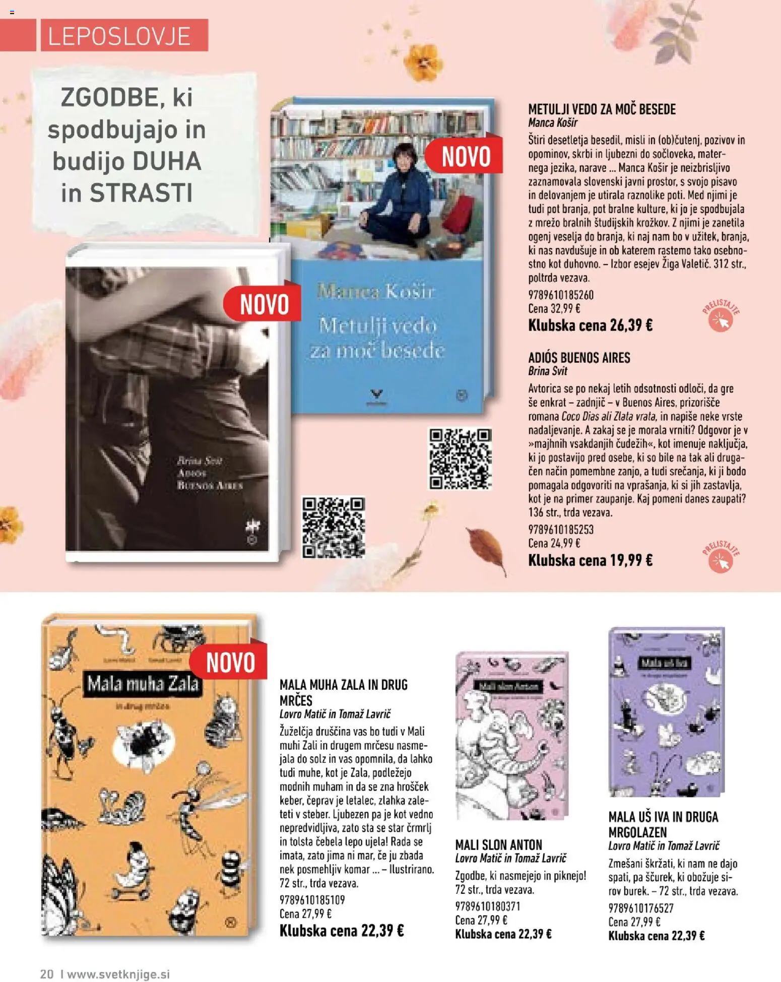 Novi Svet knjige katalog ponudbe – veljaven od 05.10.2026 | Stran: 21 | Izdelki: Med