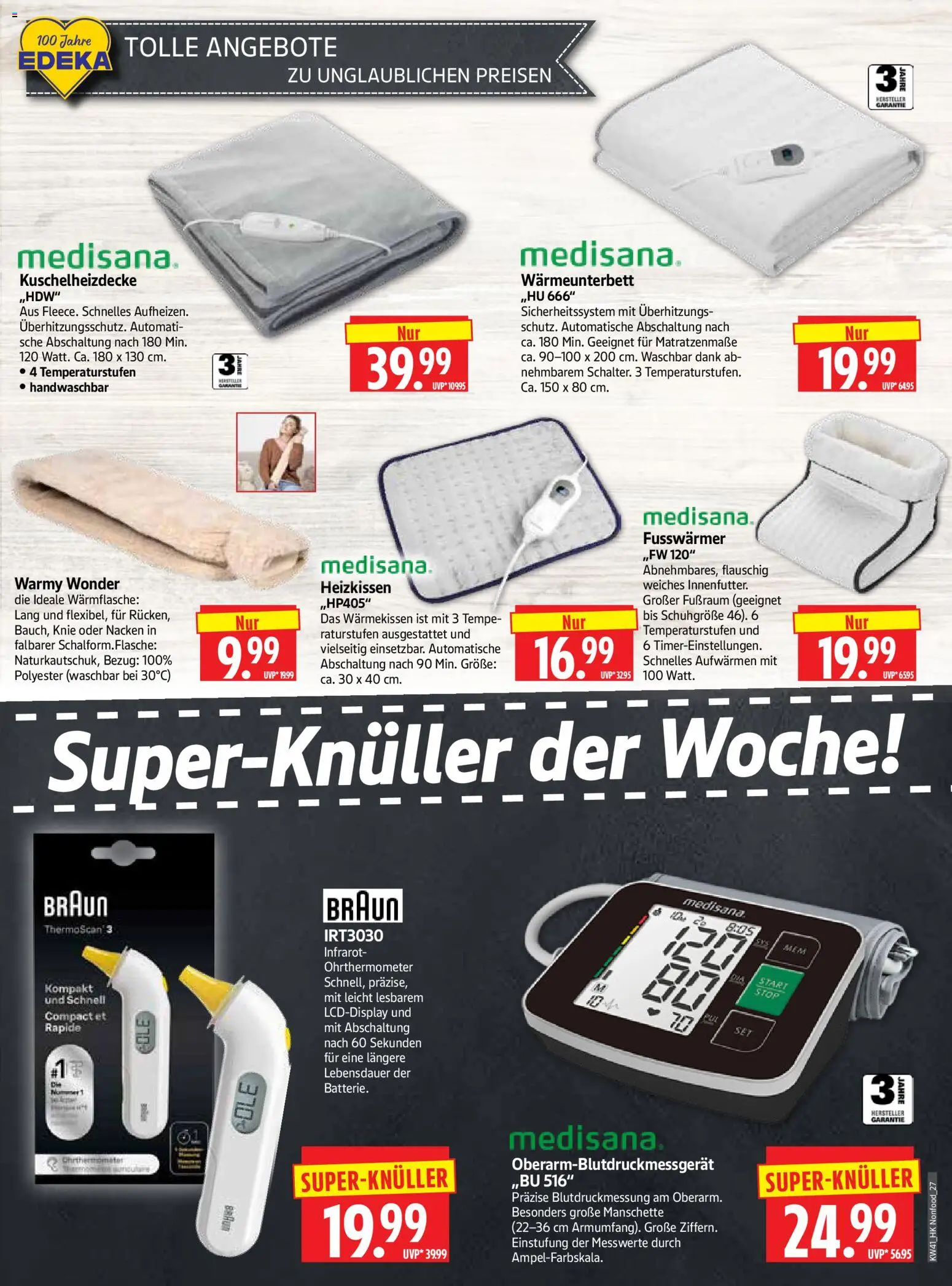 HERKULES Prospekt – gültig ab 05.10.2026 | Seite: 27 | Produkte: Heizkissen