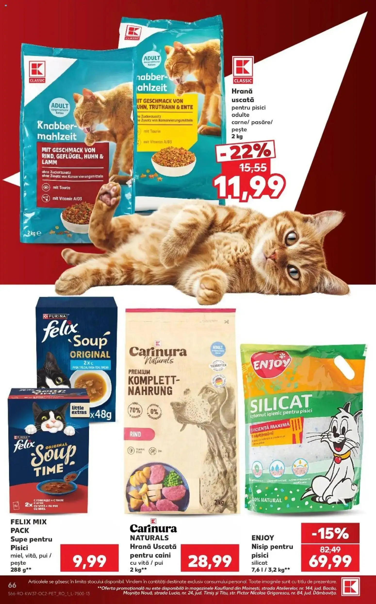 Kaufland Viseu de Sus 09.09.2026 - Revista si Oferta | Pagină: 66 | Produse: Premium, Pui, Miel, Pește