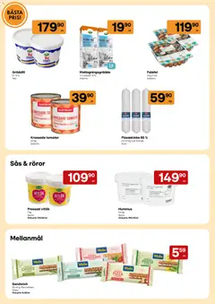 Snabbgross erbjudanden - Förhandsvisning av reklamblad från butik Snabbgross aktuell från 05/10/2026 | Sida: 12 | Produkter: Pizza, Vitlök, Falafel, Pesto