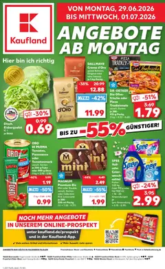 Náhled letáku Kaufland Německo leták - Frankfurt od 29.06.2026