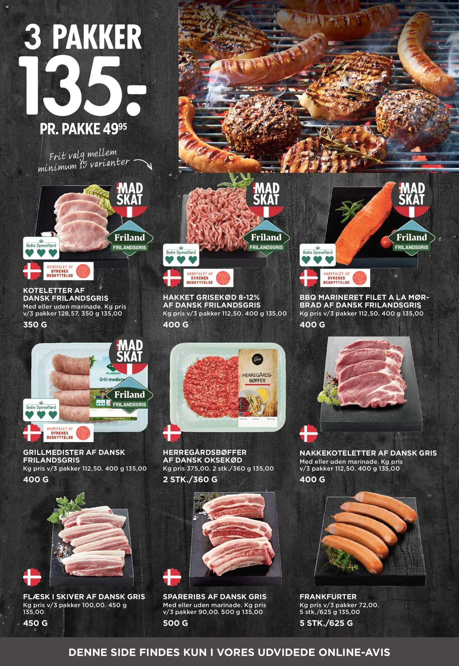 Meny tilbudsavis – gyldig fra 29.05.2026 | Side: 34 | Produkter: Koteletter, Oksekød, Spareribs, Grill