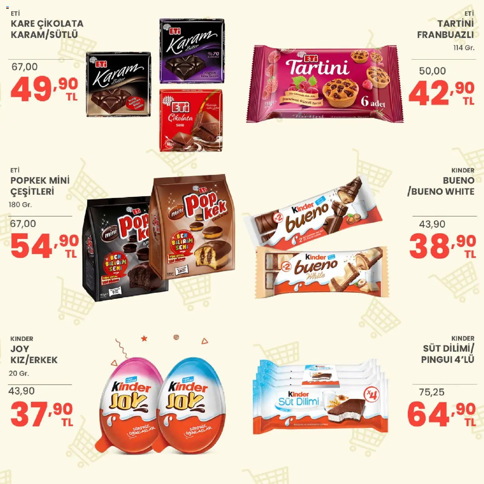 Sarıyer Katalog - 02 Ekim 2026 tarihinden itibaren geçerlidir | Sayfa: 33 | Ürünler: Priz, Frambuaz, Süt, Oyun