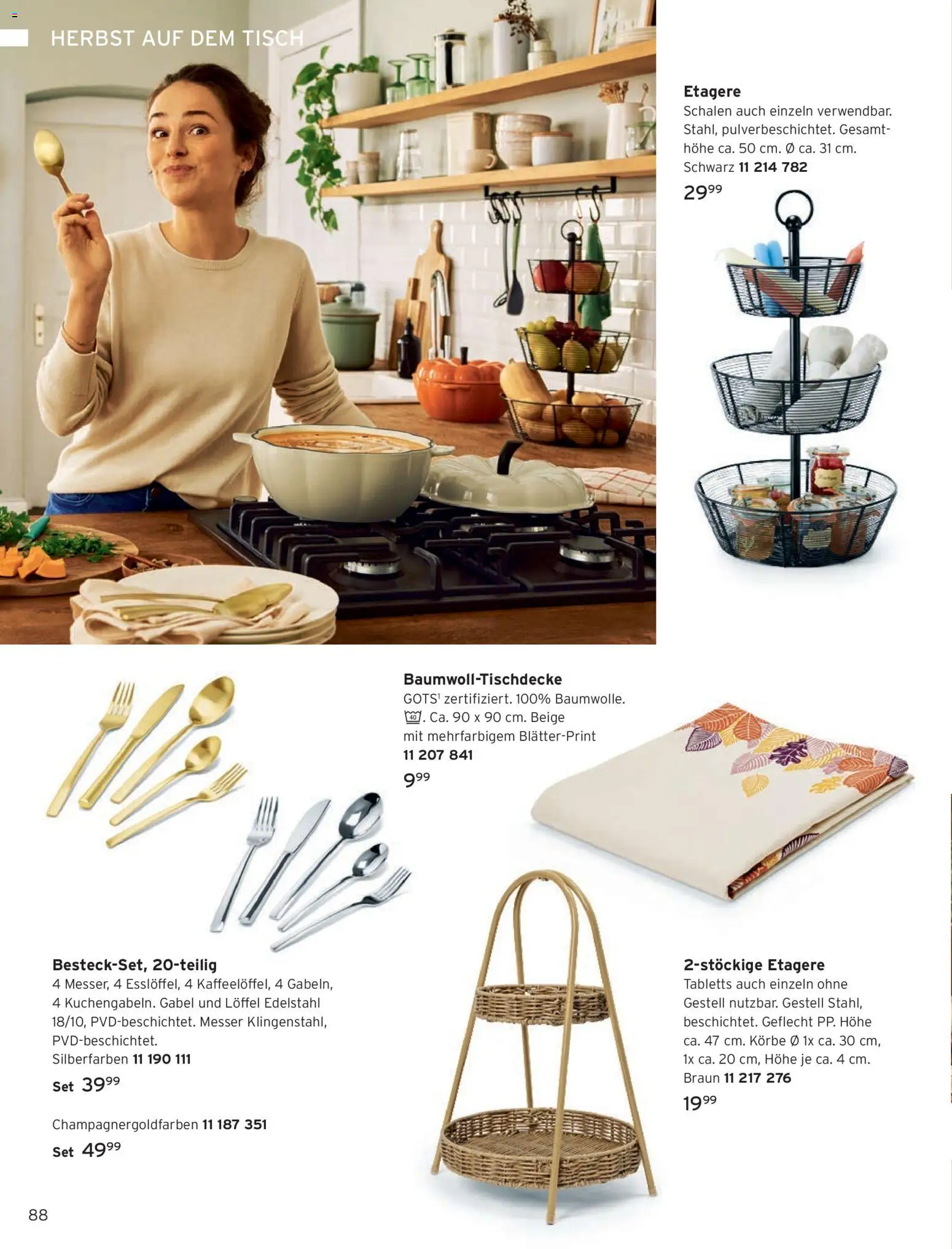 Angebote Tchibo – gültig ab 08.10.2026 | Seite: 88 | Produkte: Tisch