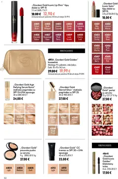 Oriflame leidinys galioja nuo 2026.07.15 | Puslapis: 32 | Prekių: Makiažo pagrindas, Pudra, Tušas, Kremas