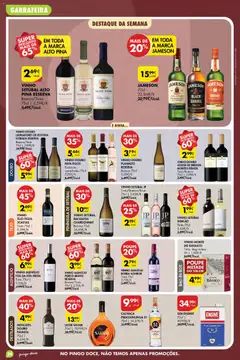 Pré-visualização Pingo Doce folheto Poupe Esta Semana Açores válido de 15/10/2026 | Página: 24 | Produtos: Cachaça, Licor, Papa, Vinho