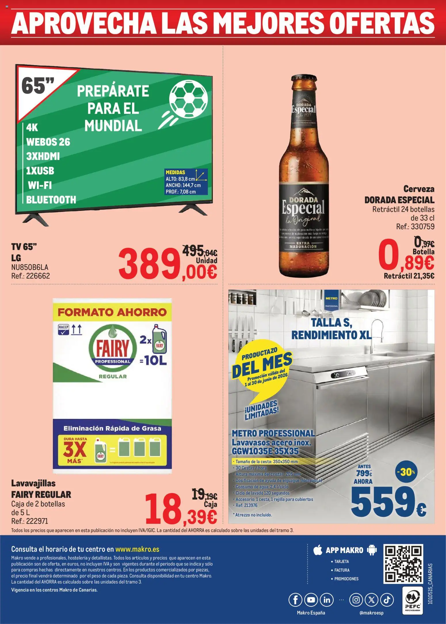 Makro Precios Canarias │ válido desde el 01.06.2026 | Página: 8