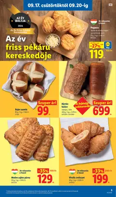 Virslis croissant, Virslis croissant - amely érvényes a következő dátumtól: 2026.09.17. | Oldal: 5