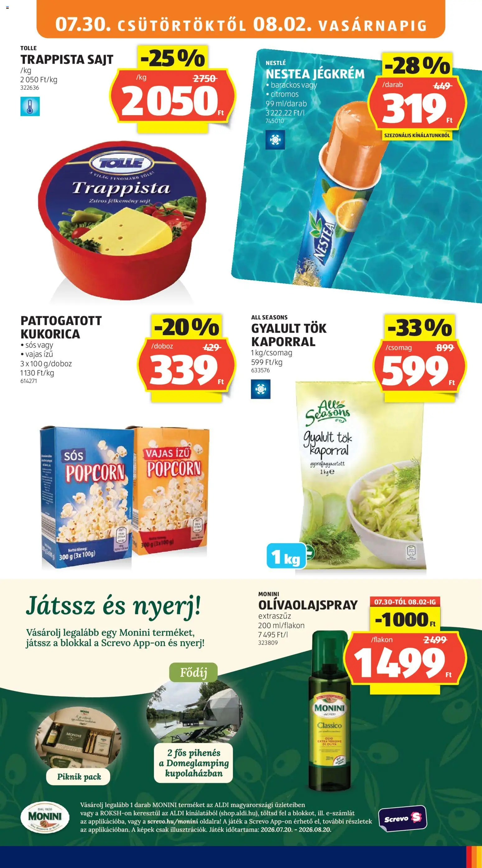 Aldi akciós ujság - amely érvényes a következő dátumtól: 2026.07.30. | Oldal: 19
