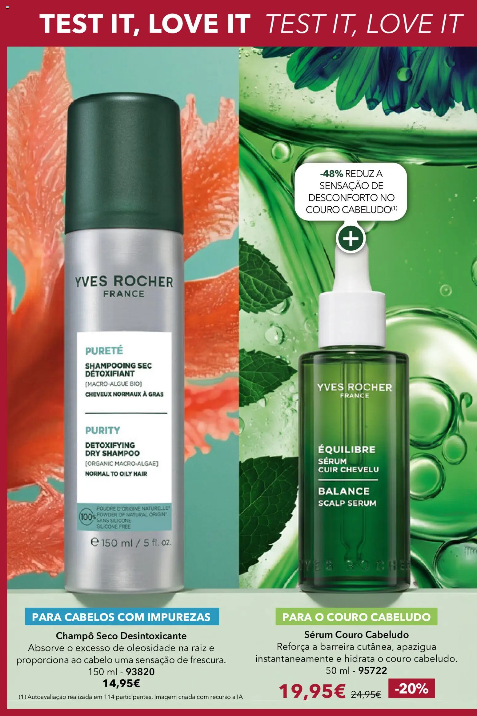 Yves Rocher Catálogo 12 │ válido de 24/09/2026 | Página: 52 | Produtos: Champô, Shampoo, Sérum