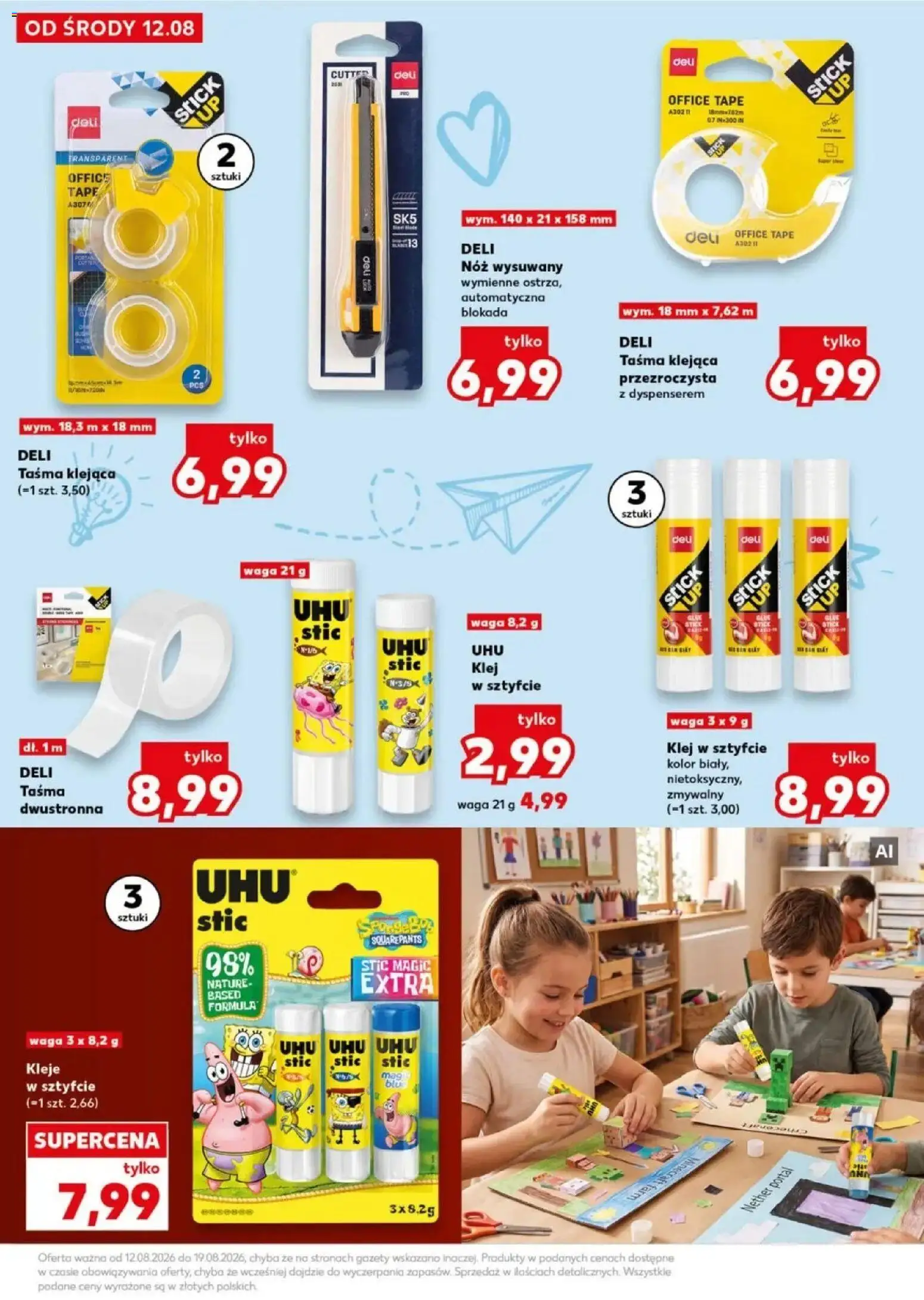 Kaufland gazetka - Wszystko do szkoły od 12.08.2026 - od jutra PDF | Strona: 13 | Produkty: Waga, Gazety