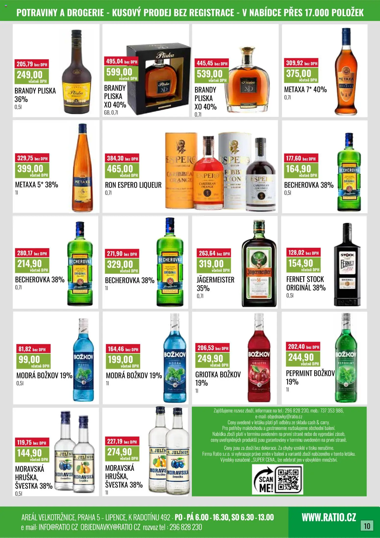 Ratio leták od 01.09.2026 | Strana: 11 | Produkty: Jägermeister, Metaxa, Potraviny, Božkov