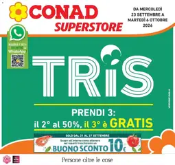 Anteprima del volantino Conad volantino S.Ilario valido a partire dal 23/09/2026