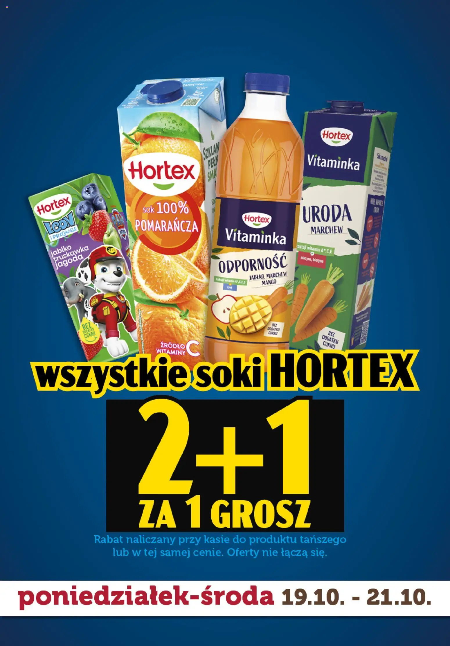 Topaz gazetka - Superstart tygodnia od 19.10.2026 | Strona: 7 | Produkty: Mango, Soki, Marchew, Sok