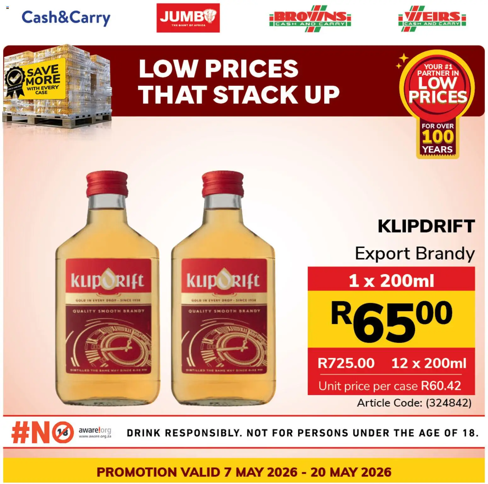 New Jumbo catalogue – valid from 07.05.2026 | Page: 3 | Products: Case, Brandy