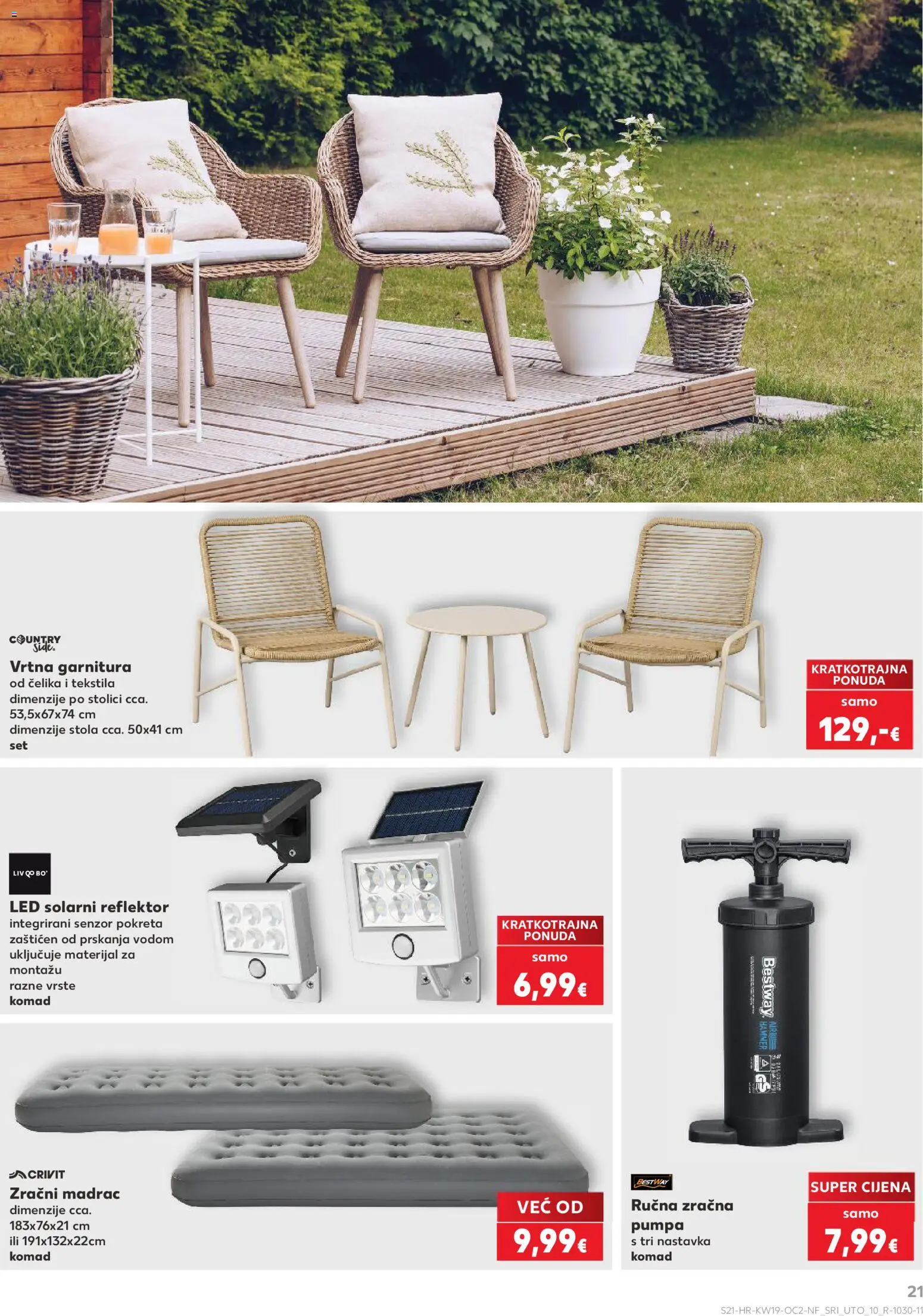 Kaufland HR akciós ujság - amely érvényes a következő dátumtól: 06.05.2026 | Oldal: 21 | Termékek: Reflektor