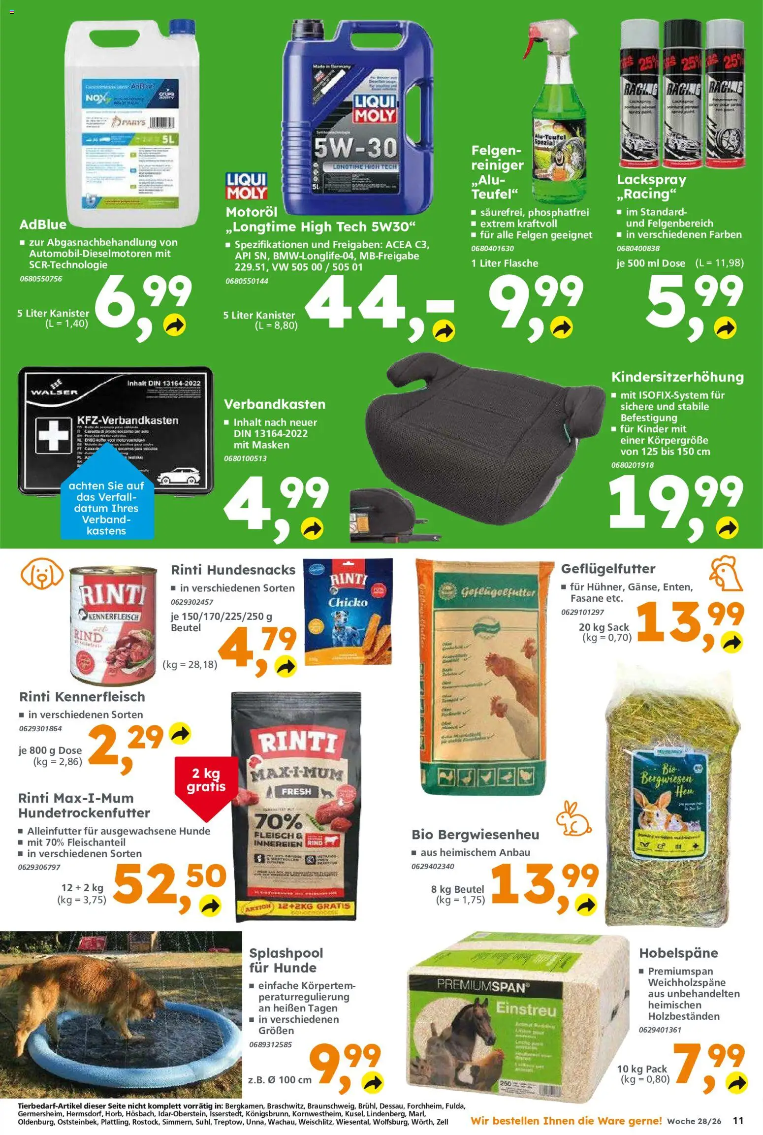 Globus Baumarkt Prospekt Dietzenbach – gültig ab 06.07.2026 | Seite: 11 | Produkte: Fleisch