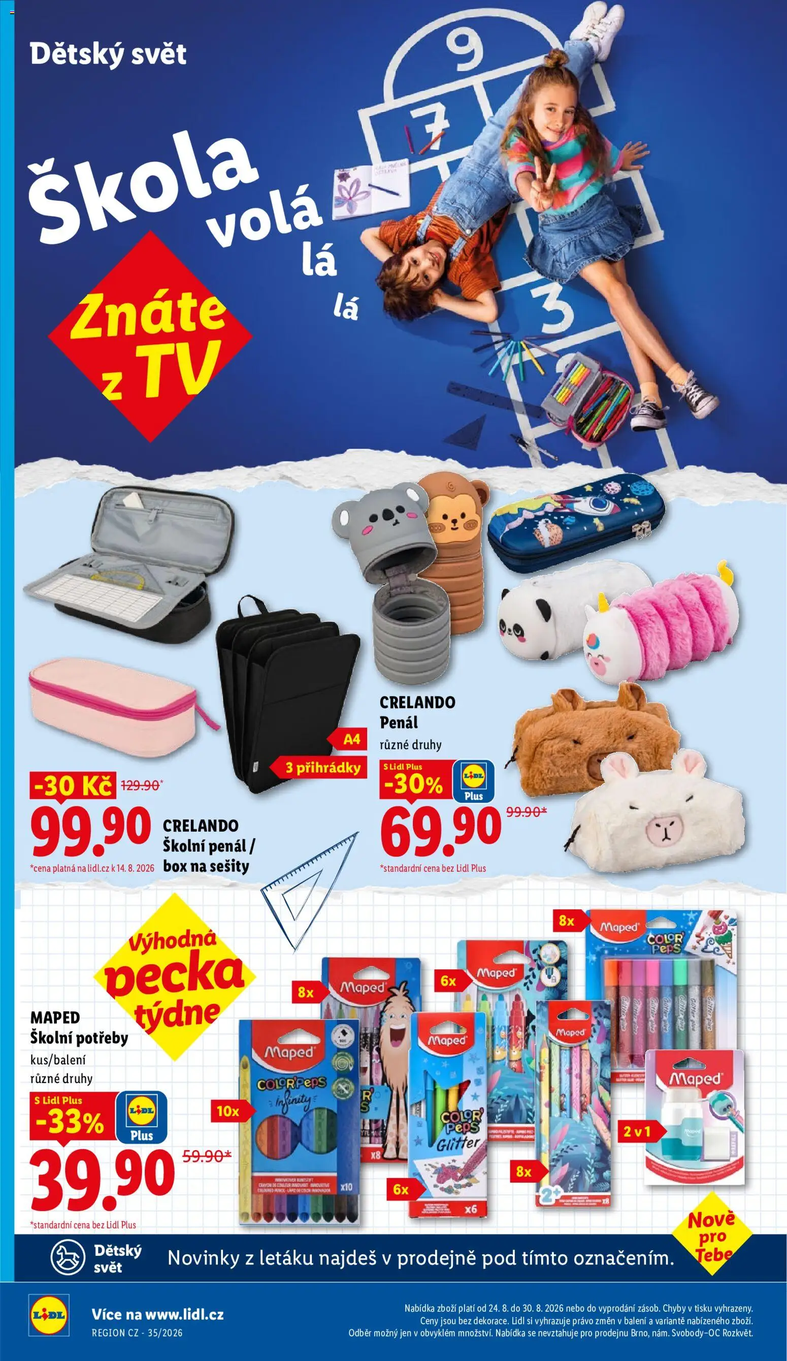 Lidl leták od 24.08.2026 | Strana: 34