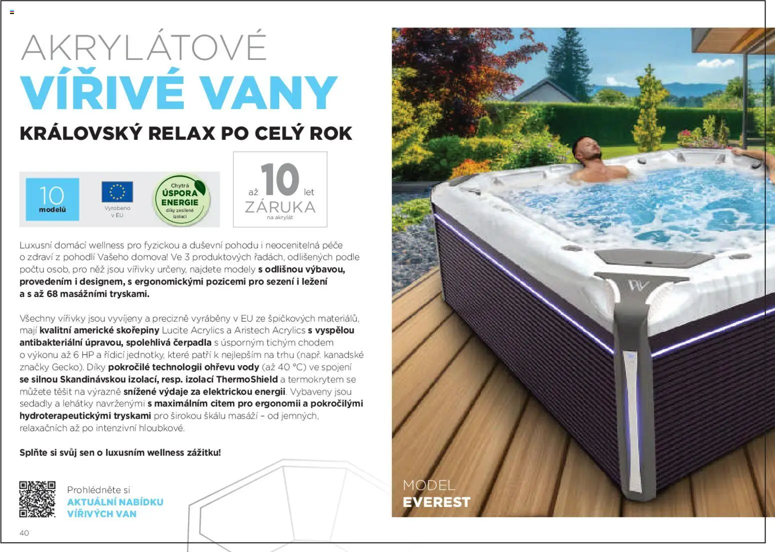 Mountfield leták - Bazény od 05.08.2026 | Strana: 40