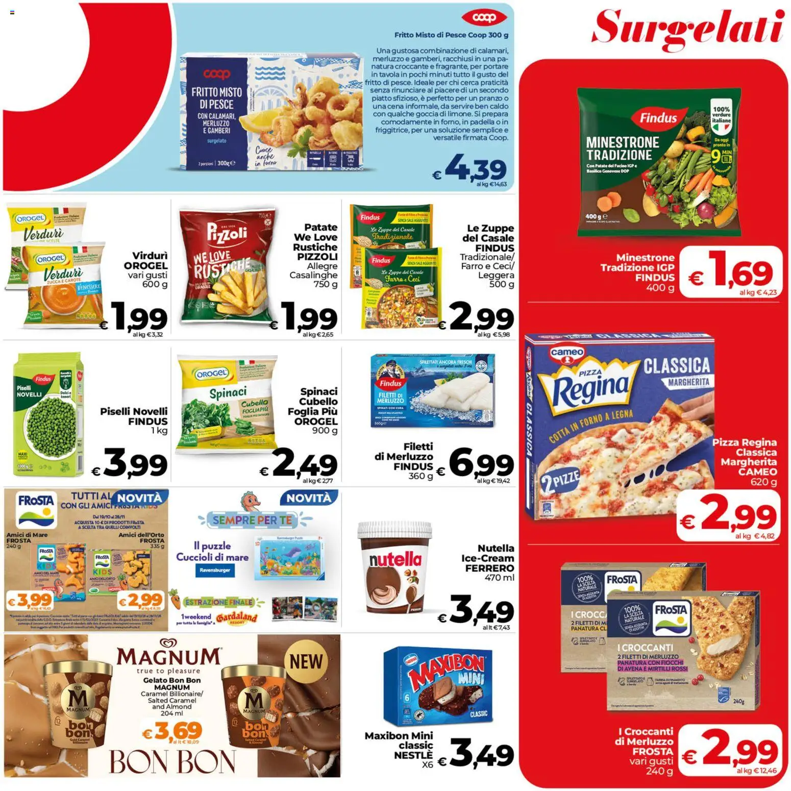 Volantino COOP del 23/10/2026 | Pagina: 17 | Prodotti: Tè, Gelato, Patate, Basilico