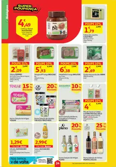Pré-visualização Auchan folheto válido de 30.04.2026 | Página: 24 | Produtos: Avelãs, Frango, Pão, Creme