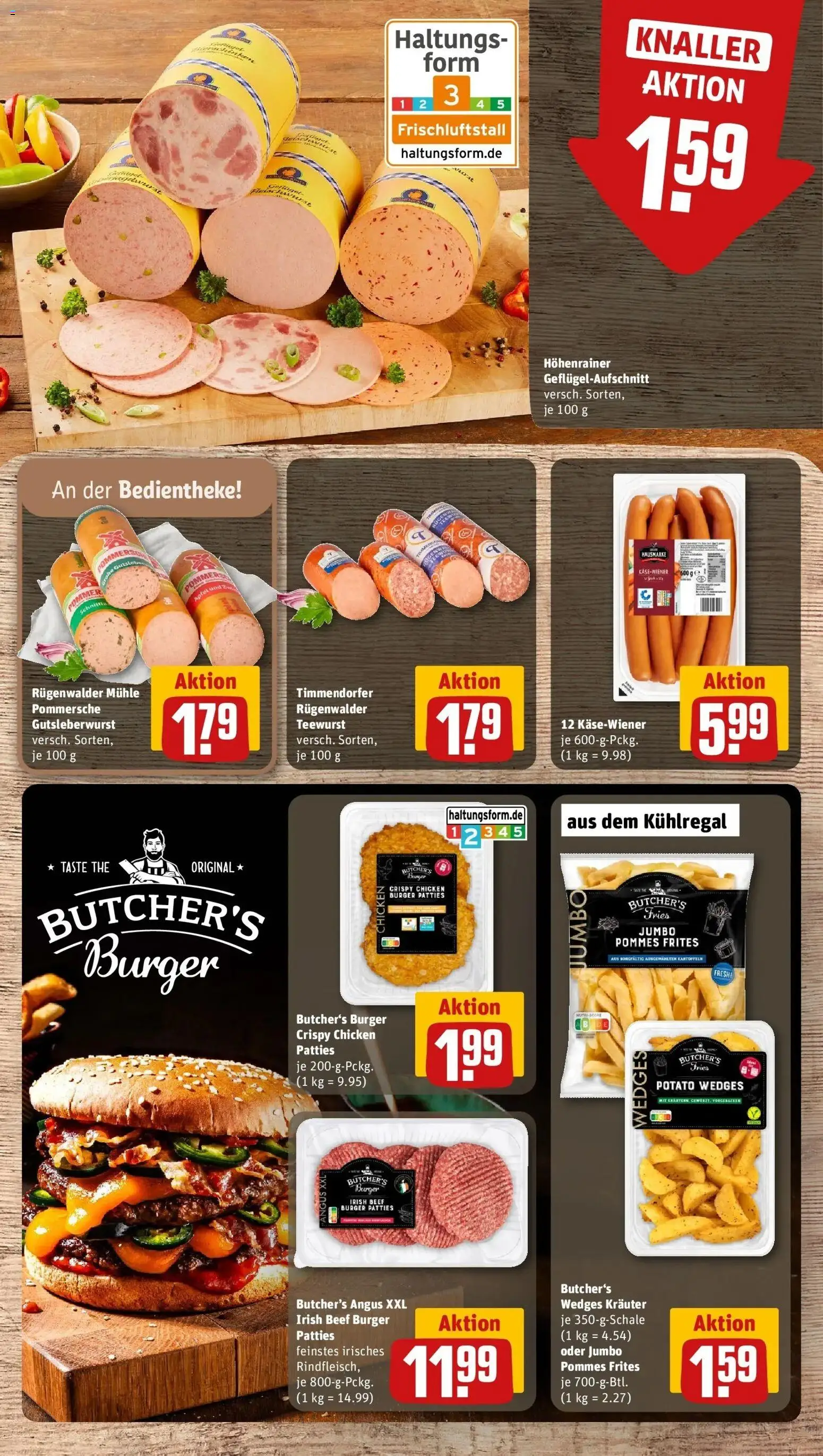 Rewe Prospekt Filderstadt / Bonlanden	 – gültig ab 10.05.2026 | Seite: 8 | Produkte: Mühle, Pommes, Burger, Kartoffeln