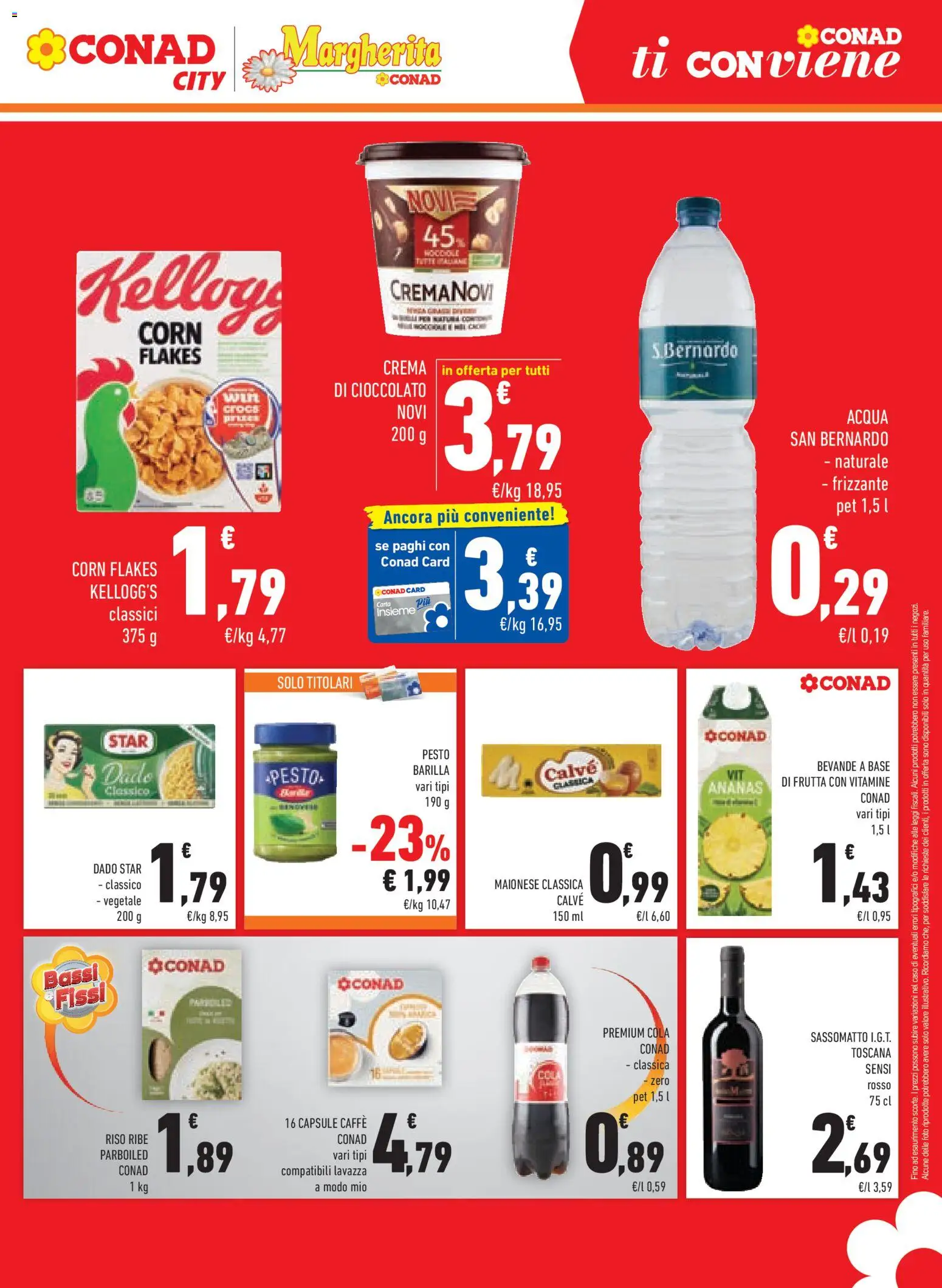 Volantino Conad del 23/09/2026 | Pagina: 13 | Prodotti: Crema, Cioccolato, Ananas, Nocciole