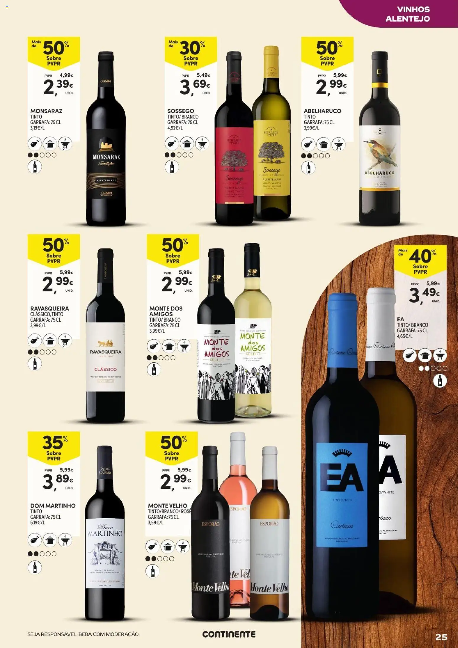 Continente Açores Vinhos, Enchidos e Queijos │ válido de 22/09/2026 | Página: 25 | Produtos: Vinho